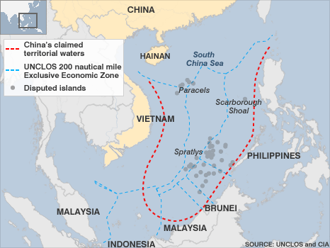 ASEAN EEZ Vs China's claims over South China Sea